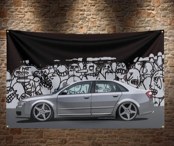 Audi B6 A4 Flag