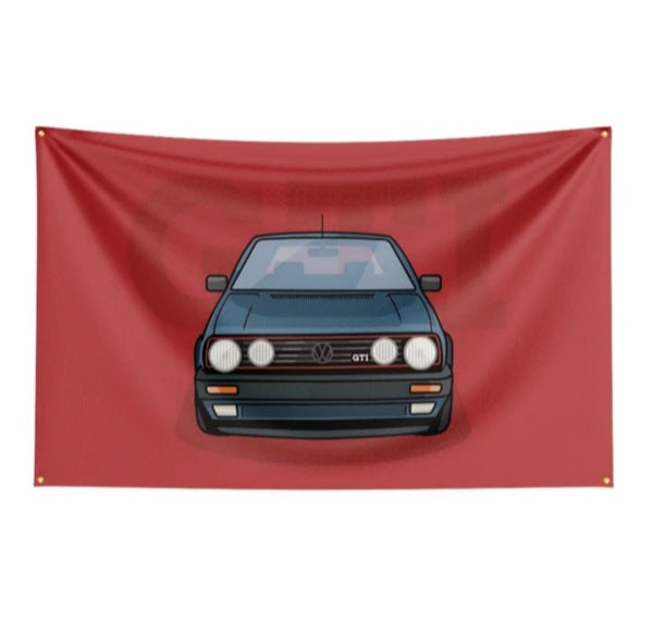 GTI Golf Flag