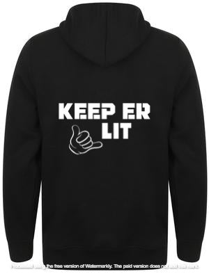 Keep 'Er Lit Kids Hoodie