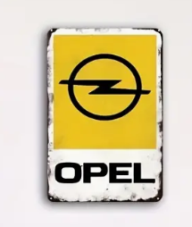 Opel Metal Tin Sign