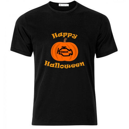 Halloween Check Engine T-Shirt