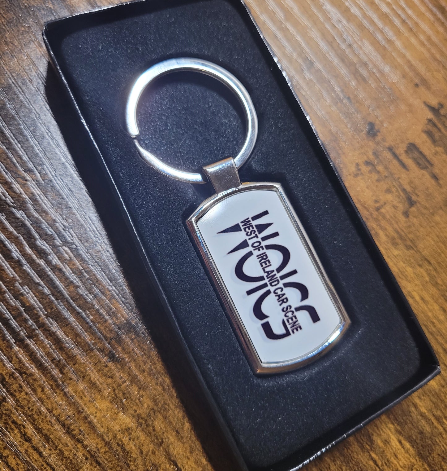 Metal WOICS Keyring