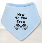 New to the Crew Bandana Bib