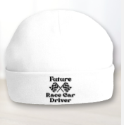 Future Racecar Driver Baby Hat