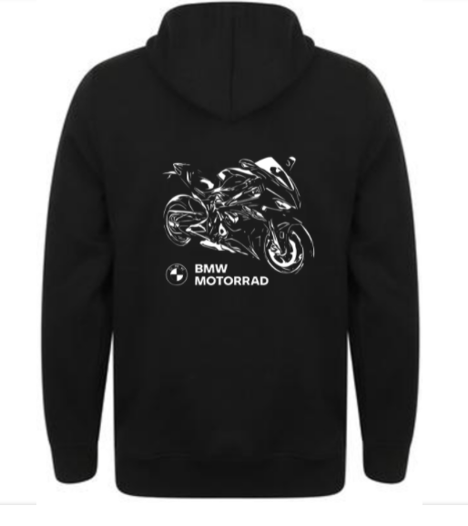 BMW Motorrad Style Motorbike Hoodie